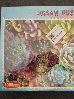 NIB NWT SUCCULENT 1000 PIECE JIGSAW PUZZLE